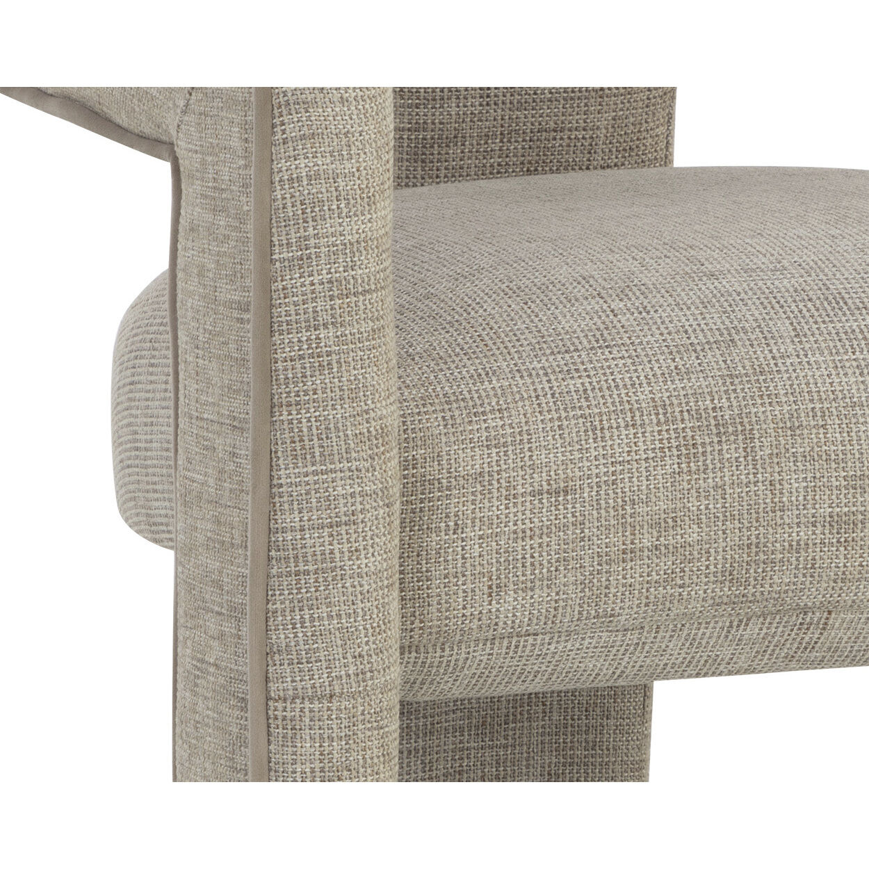 Krasner Rhapsody Sand Dining Armchair